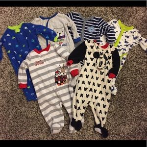 3-6 month pj sleepers